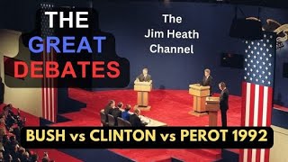 Ultimate Showdown Bush Clinton And Perot In The Epic 1992 Presidential Debates [upl. by Anitsrik]