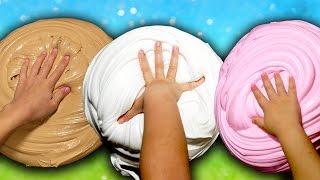 Soft Serve Slime Recipe GIANT SIZE How To 100 DIY Slime Challenge [upl. by Yolande669]