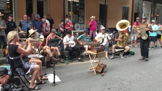 Tuba Skinny live Shake It and Break It on Royal St JF 2016 [upl. by Drarig]