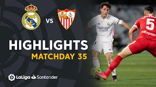 Highlights Real Madrid vs Sevilla 22 [upl. by Ahoufe]