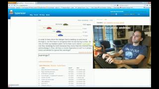 Typeracer 162 WPM with handcam [upl. by Duncan]