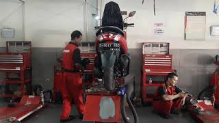 Service Motor NMAX di Bengkel Resmi Yamaha Yamaha Service Center Cimareme [upl. by Cassandry]