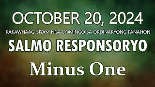 Salmo Responsoryo  October 20 2024  minus one [upl. by Feilak28]