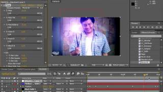 After Effects Tutorials  Harry Potters Lumos Spell Effect Using Optical Flares [upl. by Lehcin]