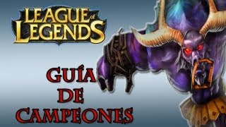 ALISTAR GUÍA DE CAMPEONES League of Legends en español [upl. by Treat]