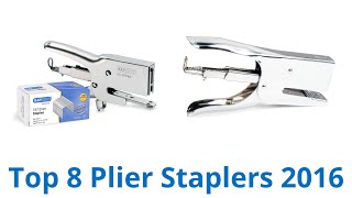 8 Best Plier Staplers 2016 [upl. by Villiers]