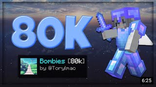 Showcase bombies 80k packs hypixel bedlwars [upl. by Dranek]