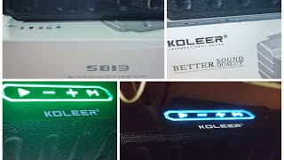 KOLEER S813 UNBOXING [upl. by Drofwarc]