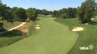 2013 US Open at Merion Hole No 5 Par 4 504 Yards [upl. by Anilram]