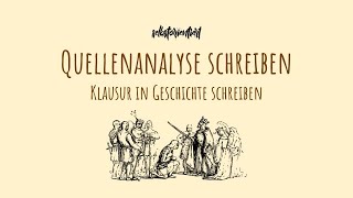 Quellenanalyse in Geschichte schreiben  So geht es  Aufbau  Beispiel  Fazit  Analyse  Schluss [upl. by Onaicram100]