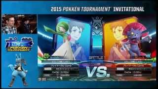 Pokken Tournament  Gardevoir VS Dimoret gameplay  Pokemon World Championschips [upl. by Beesley]