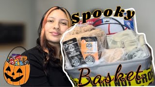 surprising my BOYFRIEND with a spooky basket ♡  shop with me 👻🎃 [upl. by Oiragelo806]