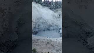 boiling mud pit Yellowstone National Park [upl. by Lepp]