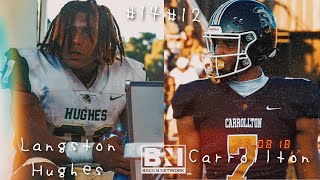 14 Langston Hughes vs 12 Carrolton 2023 GA baconnetwork [upl. by Aenyl829]