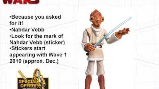 Star Wars Previews SDCC 2009  Hasbro Presentation [upl. by Yerffoj]