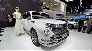 2022 GreatWall WEY Retro Hipster Walkaround—2021 Chengdu Motor Show—2022款长城WEY复古潮驾，外观与内饰实拍 [upl. by Correy421]