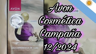 AVON COSMETICA CAMPAÑA 122024 ARGENTINA 🇦🇷 [upl. by Nahtnanhoj692]