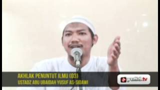 Pengajian Agama Islam Bahasa Indonesia AKHLAK PENUNTUT ILMU 03 [upl. by Kisor]