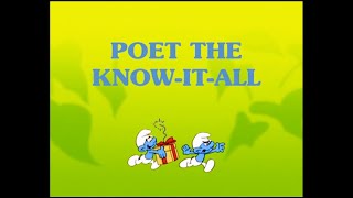 The Smurfs  Poet The Know It All [upl. by Weitman]