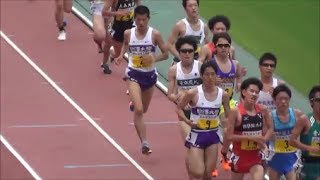 関東インカレ2014 男子2部5000m決勝 [upl. by Ashti]