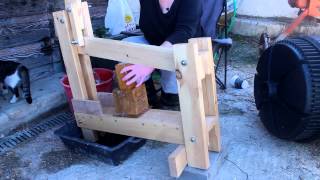 The Wooden Briquette Press [upl. by Gayler33]