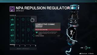 Season of the Deep Artifact  All Perks amp Mod Unlocks Preview NPA Repulsion Regulator Destiny 2 [upl. by Chinua]