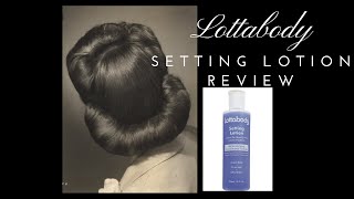 Product Review Lottabody Setting Lotion [upl. by Hsetim]