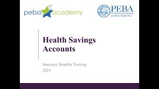 Insurance Benefits Training Health Savings Accounts [upl. by Dallas]