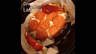 CrockPot Lasagna [upl. by Rolfe175]