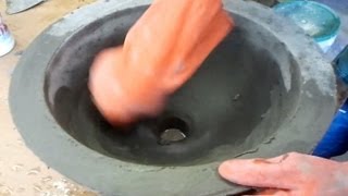 DIY Make a Concrete Vessel Sink [upl. by Andi515]