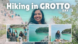 Full Hiking Experience in GROTTO  TOBERMORY [upl. by Leaw]