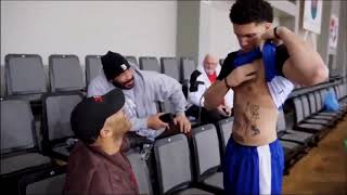 LIANGELO BALL EXPLAINS HIS TATTOOS [upl. by Ailekat888]