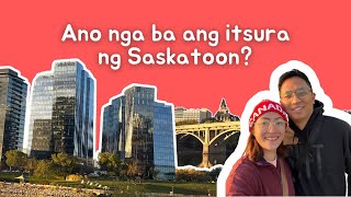 Ano nga ba ang itsura ng Saskatoon  Downtown Tour  Buhay Canada [upl. by Zetnwahs]