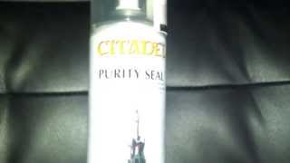 IMPurity Seal Spray Hobby Warning [upl. by Klarika]