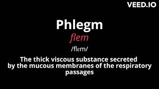 How to Pronounce Phlegm [upl. by Ivanah]