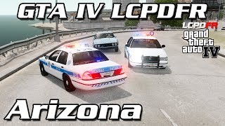 GTA IV LCPDFR MP  Arizona Highway Patrol  Theres an Emergency Matt [upl. by Llednol]