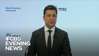 Ukrainian President Zelensky urges allies to act swiftly in deterring Putin’s invasion [upl. by Aisatana891]