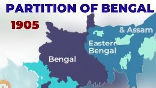 Partion of Bengal  Hand Written notes National Movement Modern History [upl. by Noerb]