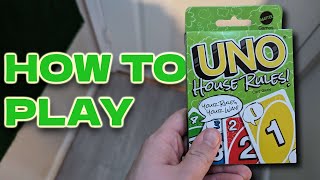 How To Play Uno House Rules Quick Guide [upl. by Kyred]