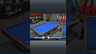 3 Cushion Billiards Best Shot SERDAL BAŞ  billiards 당구 [upl. by Lichtenfeld]