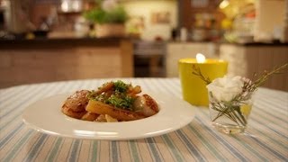 Risotto met schorseneren en SintJacobsvruchten  De Keuken van Sofie  VTM Koken [upl. by Simona]