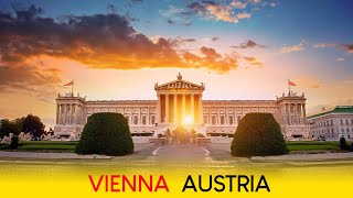 Vienna Austria Walking Tour 4K the MOST BEAUTIFUL City in Europe [upl. by Akcimahs]