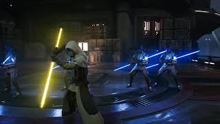 The Jedi Temple Guard Vs 100 Clone Troopers [upl. by Akinod]