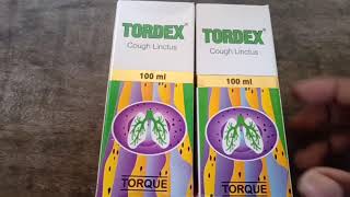 TORDEX® Cough Syrup use in santaliTordex linctus reviewDextromethorphon medicines santhali medical [upl. by Audsley]