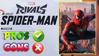 Marvel Rival  SpiderMan The Ultimate GameChanger Pros and Cons Explainedquot [upl. by Neelyahs]