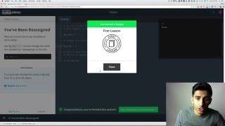 Codecademy  Python Tutorial 1 [upl. by Aznaed]