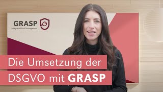 Die Umsetzung der DSGVO mit GRASP [upl. by Tess268]