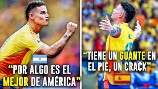 PRENSA 🇦🇷 ARGENTINA y ESPAÑOLA 🇪🇸 RENDIDA ante JAMES RODRIGUEZ y COLOMBIA 🇨🇴 [upl. by Ohcamac]