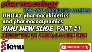 pharmacodynamics pharmacology bsc nursing 3rdsemesterbsnbsnursing pharmacodynamics [upl. by Nylsirhc323]