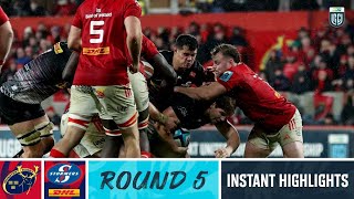 Munster v DHL Stormers  Instant Highlights  Round 5  URC 202324 [upl. by Thain]